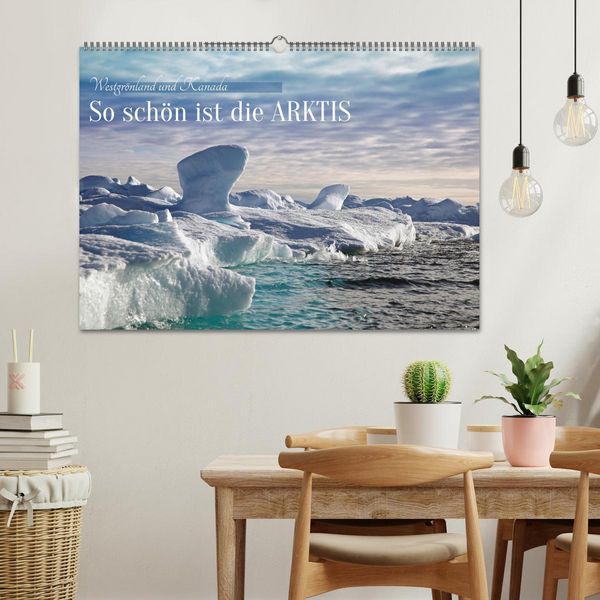 Produktbild: So sch&ouml;n ist die Arktis (Wandkalender 2026 DIN A2 quer), CALVENDO Monatskalender