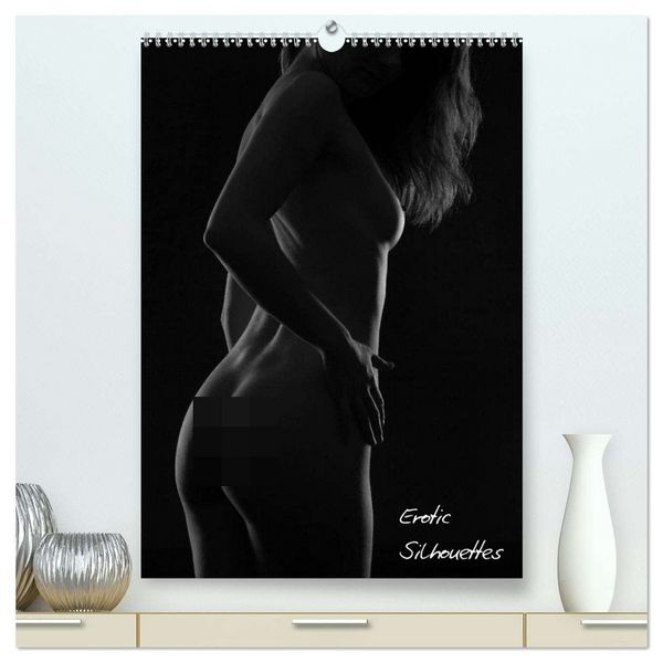 Produktbild: Erotic Silhouettes / UK-Version (High Quality Premium Wall Calendar 2026 DIN A2 portrait),CALVENDO 12 Month Wall Calendar