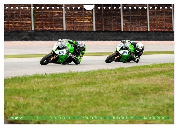 Produktbild: Motorrad Rennsport (Wandkalender 2026 DIN A4 quer), CALVENDO Monatskalender