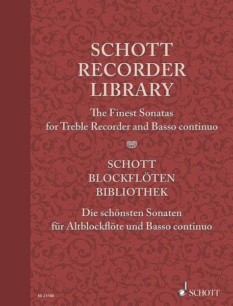Produktbild: Schott Recorder Library