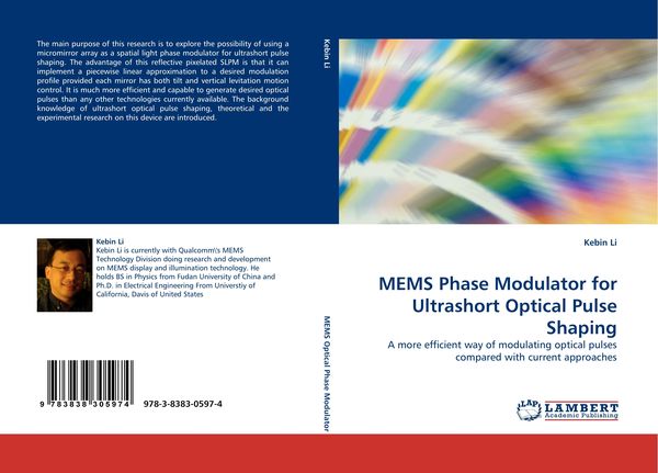 Produktbild: MEMS Phase Modulator for Ultrashort Optical Pulse Shaping