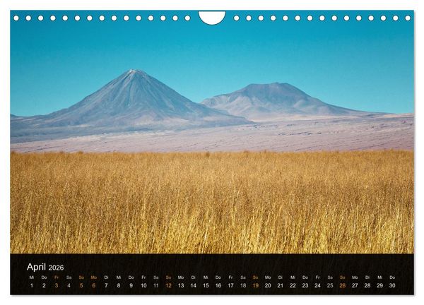 Produktbild: Atacama: Die W&uuml;ste im Norden Chiles (Wandkalender 2026 DIN A4 quer), CALVENDO Monatskalender