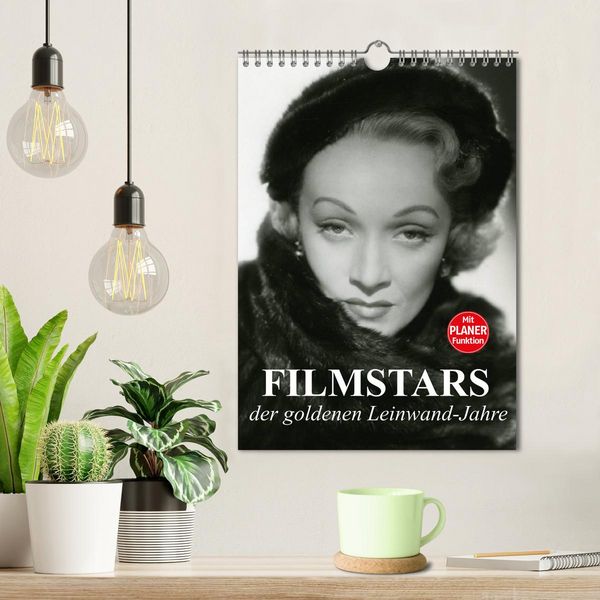 Produktbild: Filmstars der goldenen Leinwandjahre (Wandkalender 2026 DIN A4 hoch), CALVENDO Monatskalender