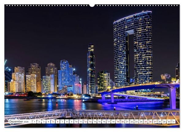 Produktbild: Dubai - Das achte Weltwunder (hochwertiger Premium Wandkalender 2026 DIN A2 quer), Kunstdruck in Hochglanz