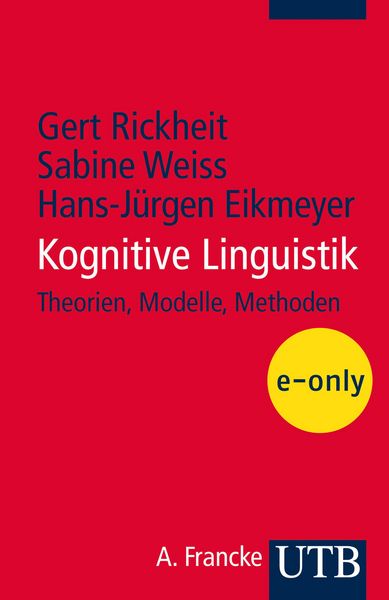Produktbild: Kognitive Linguistik