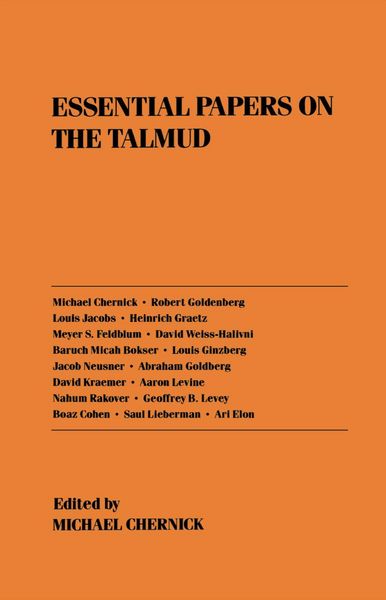 Produktbild: Essential Papers on the Talmud