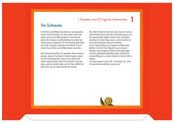 Produktbild: Der weite Weg nach Bethlehem. Ein Adventskalender zum Basteln und Vorlesen