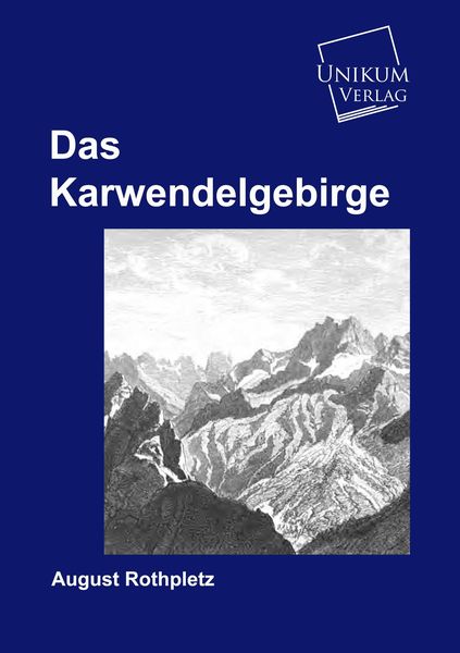 Produktbild: Rothpletz, A: Karwendelgebirge