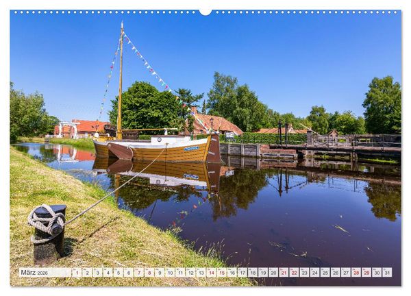 Produktbild: Rund um Papenburg (Wandkalender 2026 DIN A2 quer), CALVENDO Monatskalender