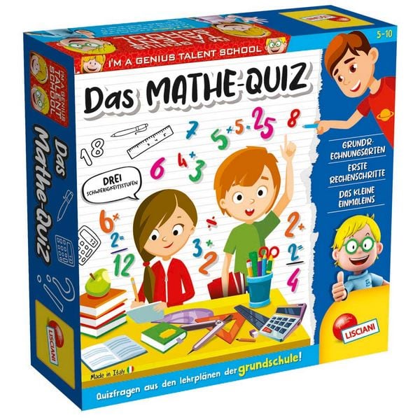Produktbild: Kleines Genie Talent School - Das Mathe-Quiz
