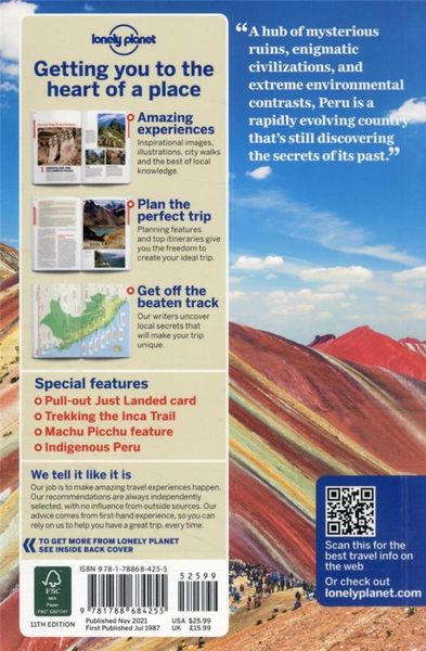 Produktbild: Lonely Planet Peru