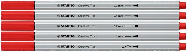 Produktbild: STABILO Filzstift & Fineliner Multi-Liner-Set - Creative Tips - ARTY, 30er Metalletui - CLASSIC