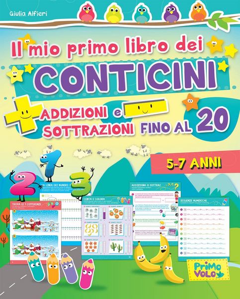 Produktbild: Il mio primo libro dei conticini. Addizioni e sottrazioni fino al 20