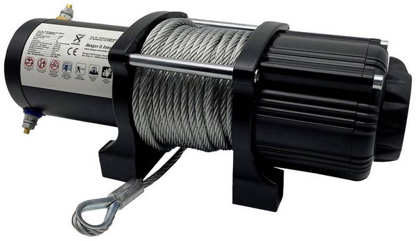 Produktbild: Berger & Schr&ouml;ter Seilwinde 31767 Zugkraft (rollend)=3.15 kg Funk-Fernbedienung, inkl. Rollenfenster