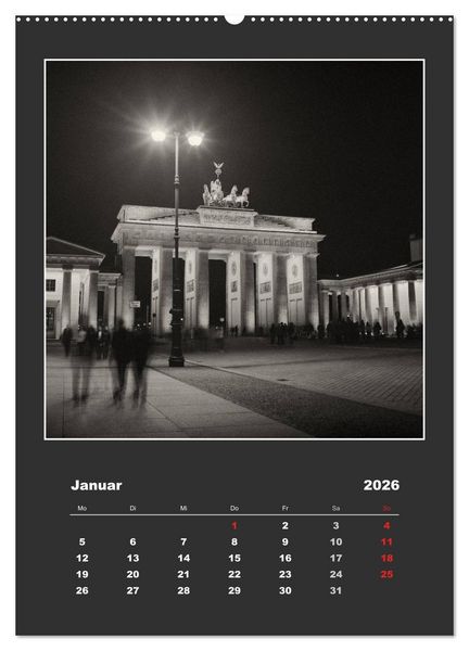 Produktbild: Berlin - Portrait einer Stadt (hochwertiger Premium Wandkalender 2026 DIN A2 hoch), Kunstdruck in Hochglanz