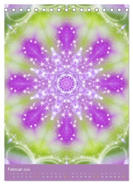Produktbild: Lichtvolle Mandalas (Tischkalender 2026 DIN A5 hoch), CALVENDO Monatskalender