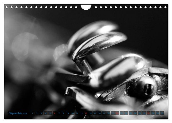 Produktbild: Klarinette - close up (Wandkalender 2026 DIN A4 quer), CALVENDO Monatskalender