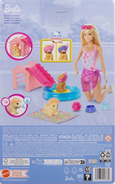 Produktbild: Barbie Hündchen Pooplparty aloha blond