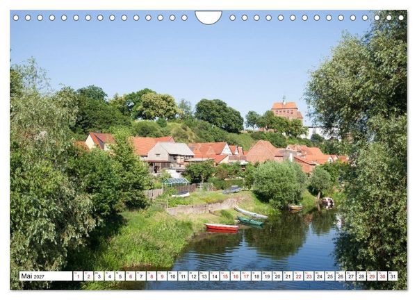 Produktbild: Elbetal Nord - Radland Deutschland (Wandkalender 2027 DIN A4 quer), CALVENDO Monatskalender