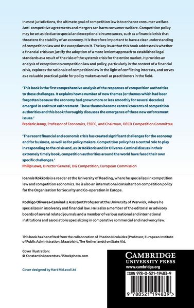Produktbild: Antitrust Law amidst Financial Crises