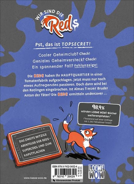 Produktbild: Red - Der Club der magischen Kinder (Band 2) - Ermittlungen undercover