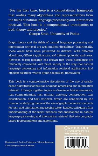 Produktbild: Graph-Based Natural Language Processing and Information Retrieval