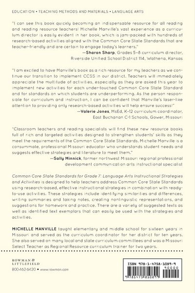 Produktbild: Common Core State Standards for Grade 7