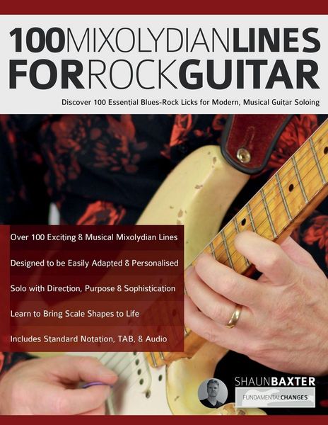 Produktbild: 100 Mixolydian Lines for Rock Guitar
