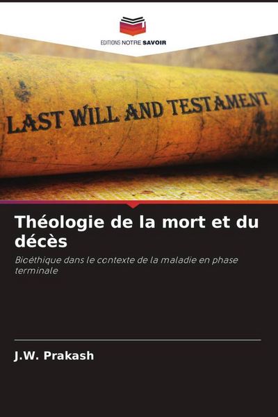 Produktbild: Th&eacute;ologie de la mort et du d&eacute;c&egrave;s