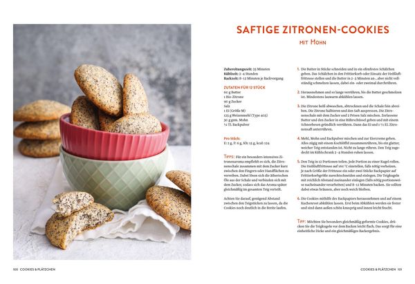 Produktbild: Hei&szlig;luftfritteuse backen