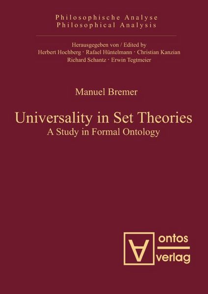 Produktbild: Universality in Set Theories