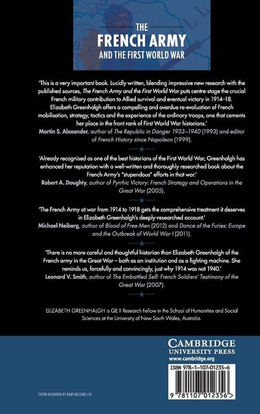 Produktbild: The French Army and the First World War