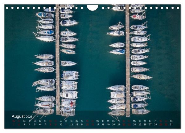 Produktbild: Segeln in Kroatien (Wandkalender 2026 DIN A4 quer), CALVENDO Monatskalender