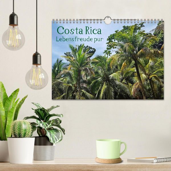 Produktbild: Costa Rica - Lebensfreude pur (Wandkalender 2026 DIN A4 quer), CALVENDO Monatskalender