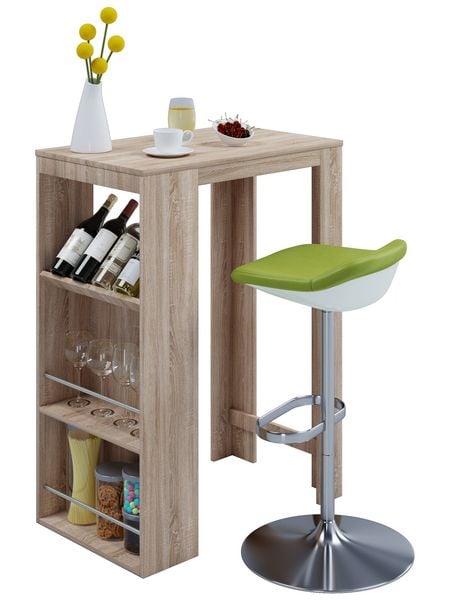 Produktbild: Holz Bartisch Tresen Stehtisch Bistrotisch Oktola