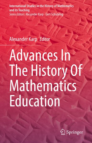 Produktbild: Advances In The History Of Mathematics Education