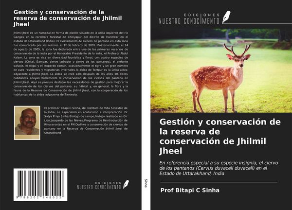 Produktbild: Gesti&oacute;n y conservaci&oacute;n de la reserva de conservaci&oacute;n de Jhilmil Jheel