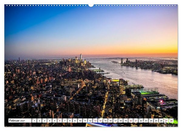Produktbild: Wundervolles New York (Wandkalender 2027 DIN A2 quer), CALVENDO Monatskalender