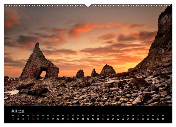 Produktbild: Wildes Nordspanien (hochwertiger Premium Wandkalender 2026 DIN A2 quer), Kunstdruck in Hochglanz