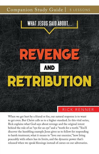 Produktbild: What Jesus Said About... Revenge and Retribution Study Guide