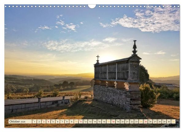 Produktbild: Buen Camino - pilgern auf dem Jakobsweg - Camino Franc&eacute;s (Wandkalender 2026 DIN A3 quer), CALVENDO Monatskalender