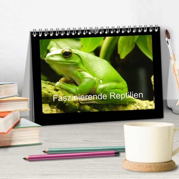 Produktbild: Faszinierende Reptilien (Tischkalender 2026 DIN A5 quer), CALVENDO Monatskalender