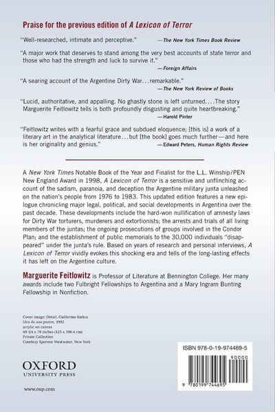 Produktbild: A Lexicon of Terror