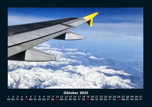 Produktbild: Flugzeuge 2025 Fotokalender DIN A4