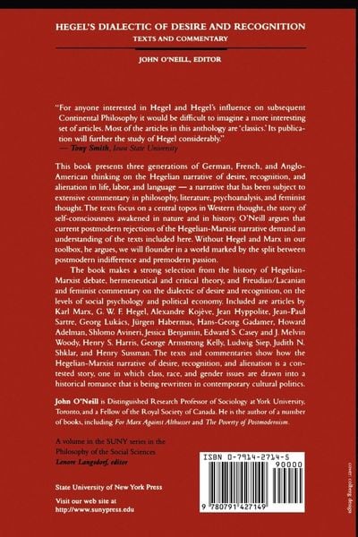 Produktbild: Hegel's Dialectic of Desire and Recognition