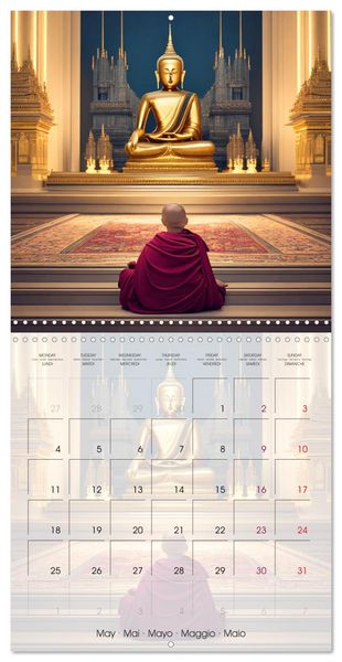 Produktbild: Zenitude every day (Wall Calendar 2026 12 &times; 12 Inch) CALVENDO 12 Month Wall Calendar