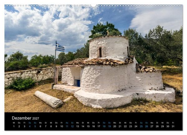 Produktbild: Peloponnes, Griechisches Urgestein von grandioser Sch&ouml;nheit. Die Regionen Argolis, Korinthia und Attika (Wandkalender 2027 DIN A2 quer), CALVENDO Monatskalender