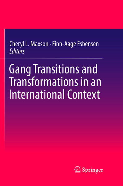 Produktbild: Gang Transitions and Transformations in an International Context