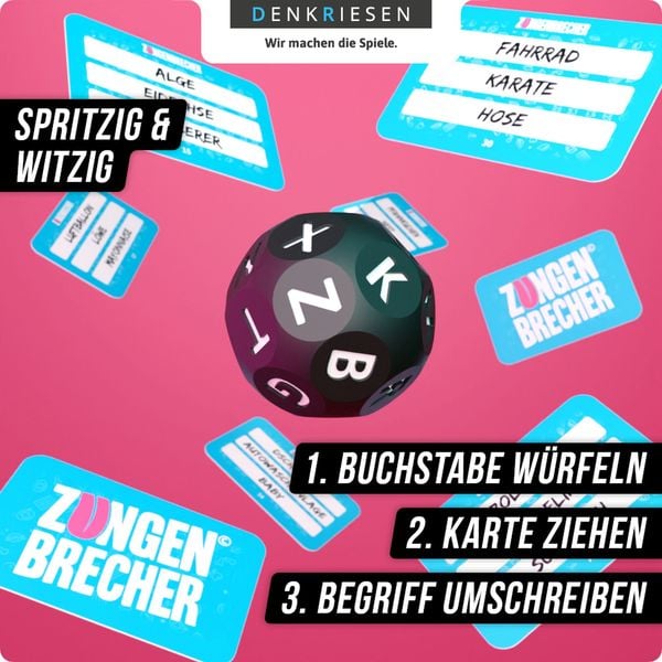 Produktbild: DENKRIESEN - Zungenbrecher&copy; - "raus mit der Sprache!"