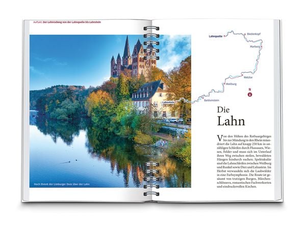 KOMPASS Radreiseführer Lahnradweg